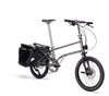 Portaequipajes con bolsillos para bicicletas plegables caja de bicicletas